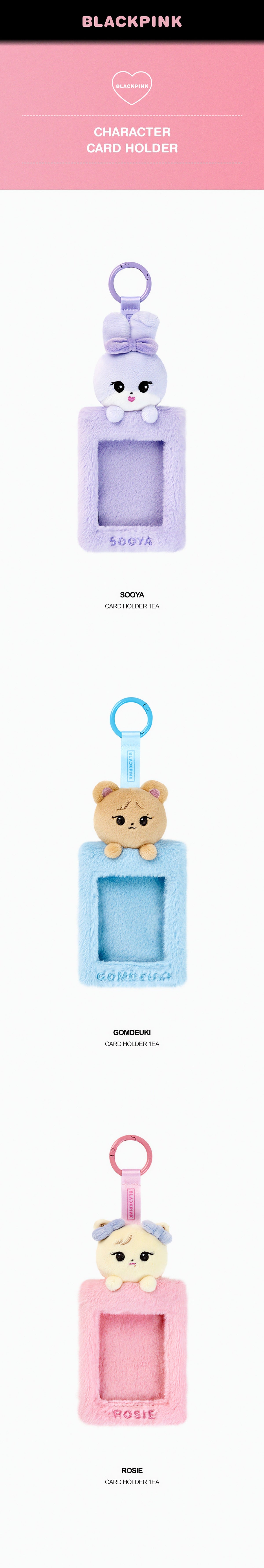 BLACKPINK CHARACTER CARD HOLDER - image 2