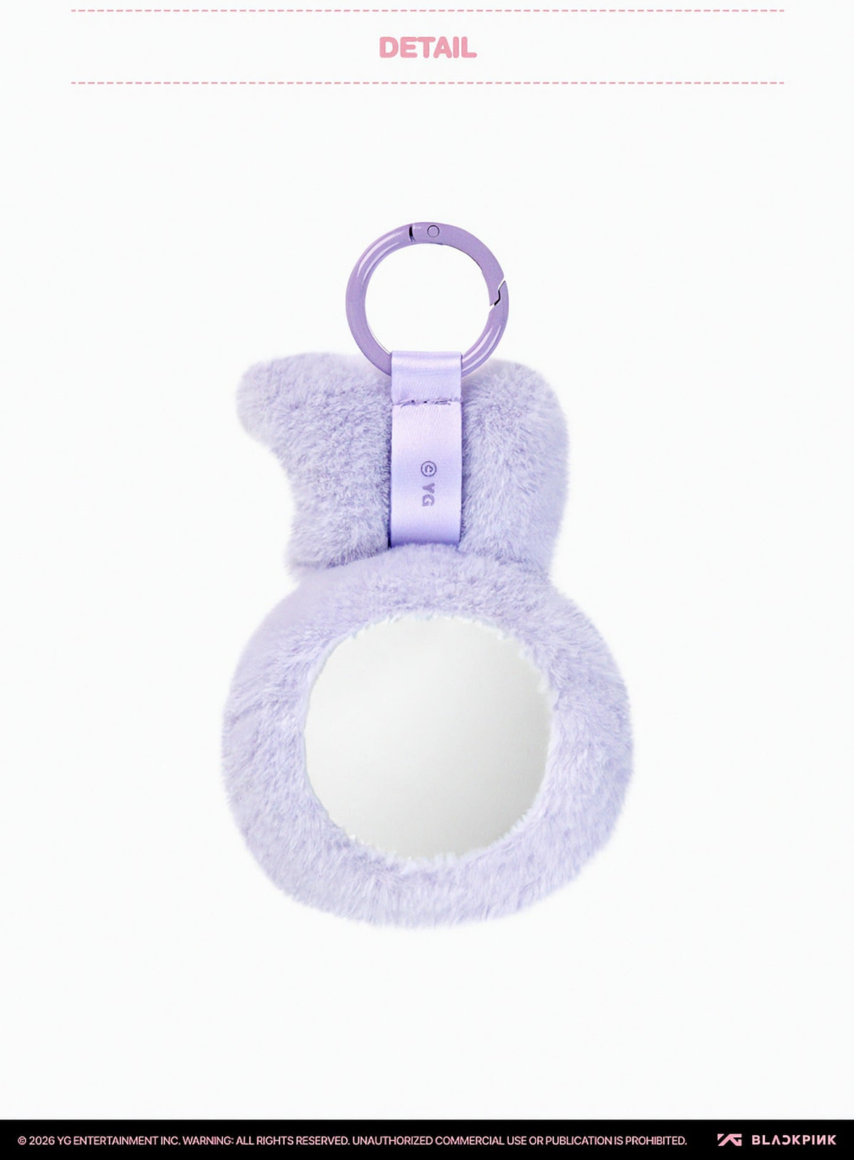 BLACKPINK CHARACTER MIRROR KEYRING - image 3