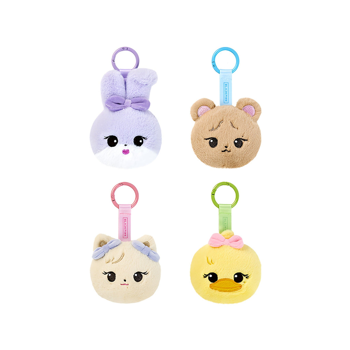 BLACKPINK CHARACTER MIRROR KEYRING