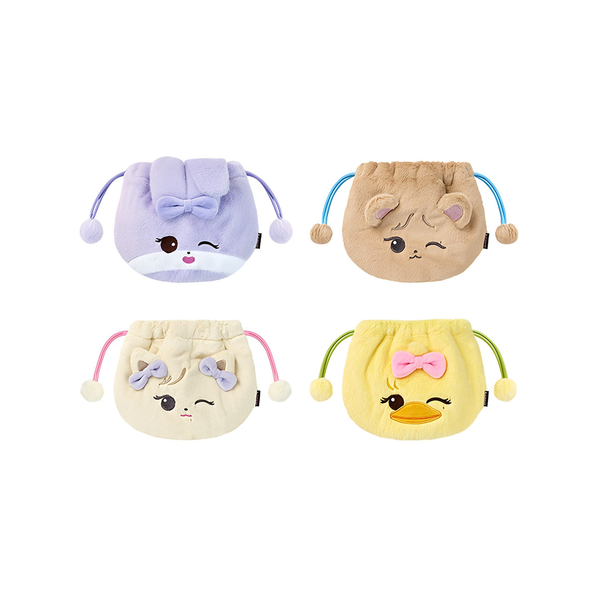 BLACKPINK CHARACTER FACE POUCH