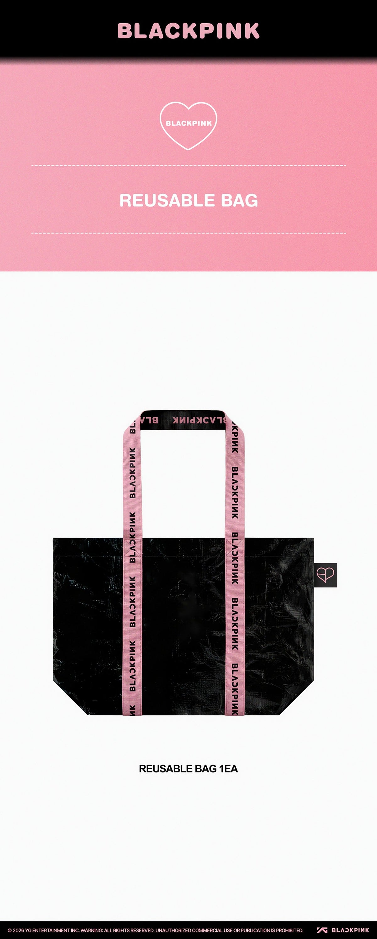BLACKPINK REUSABLE BAG (BPCOLLECTION) - image 2