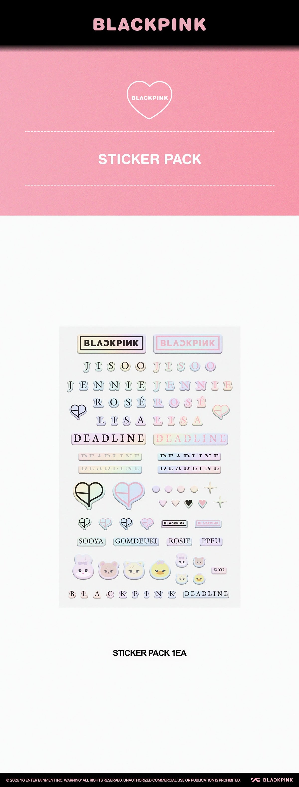 BLACKPINK STICKER PACK (BPCOLLECTION) - image 2