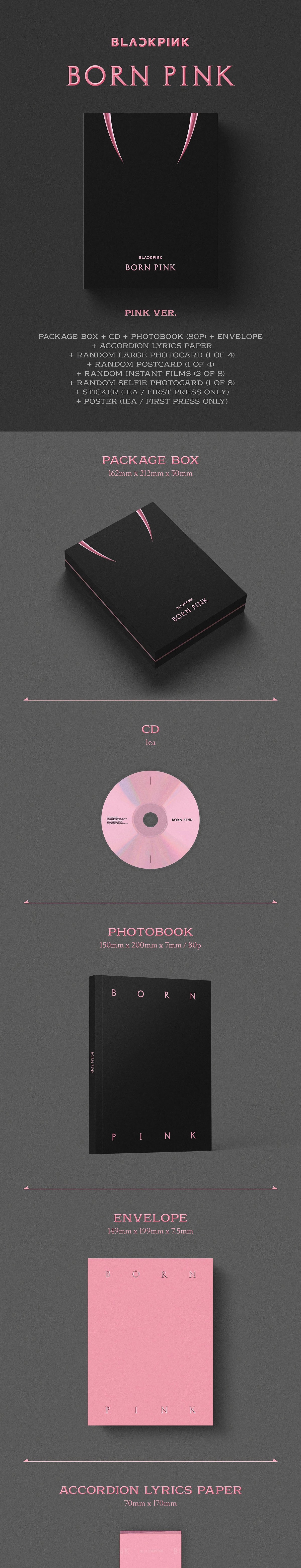 BLACKPINK 2nd ALBUM [BORN PINK] BOX SET ver. (PINK ver.) - image 2
