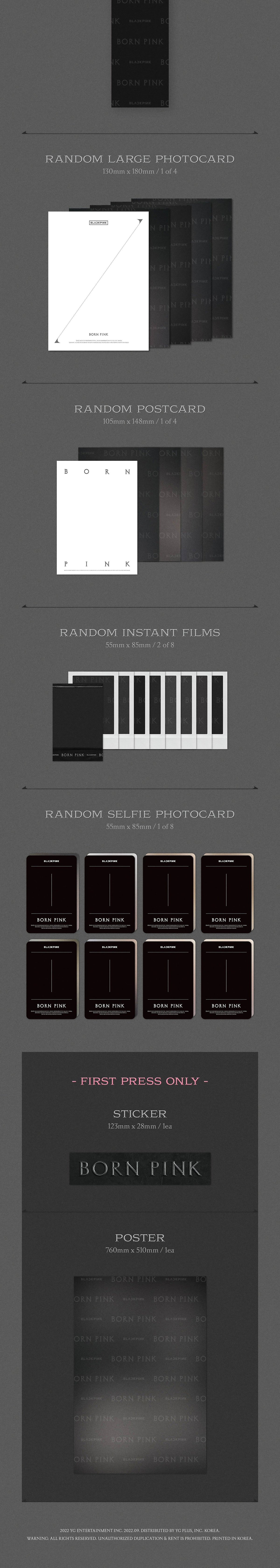 BLACKPINK 2nd ALBUM [BORN PINK] BOX SET ver. (BLACK ver.) - image 3