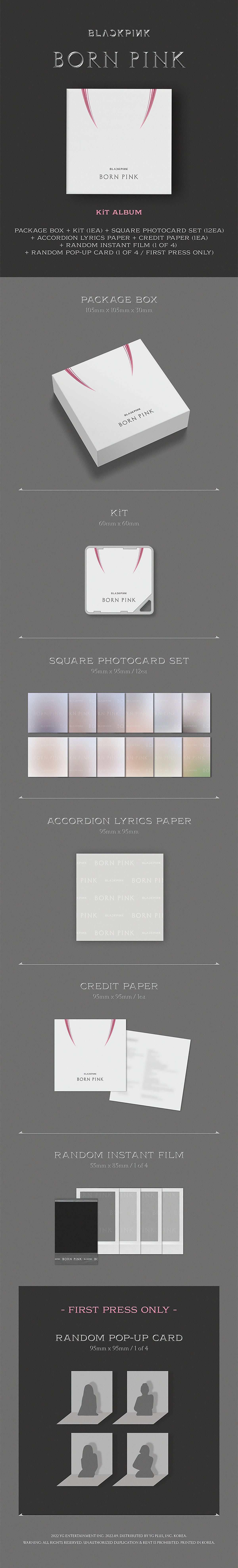 BLACKPINK 2nd ALBUM [BORN PINK] KiT ALBUM - image 2